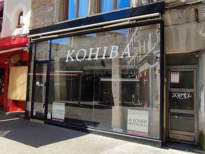 LOCAL COMMERCIAL A LOUER - ST ETIENNE Peuple-Boivin-St Jacques - 42 m2 - 550 € HC et HT par mois